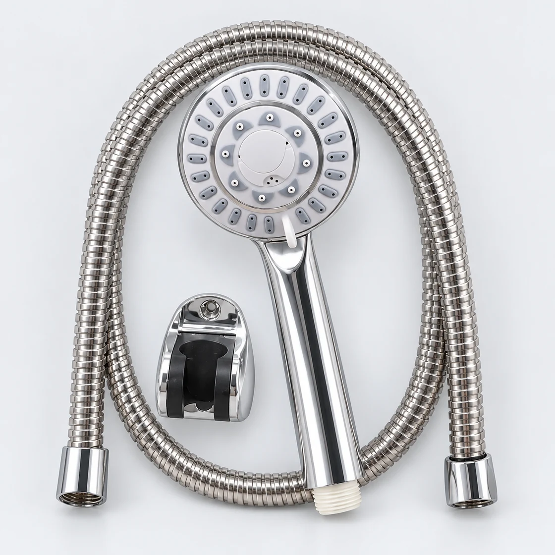 Round shower set