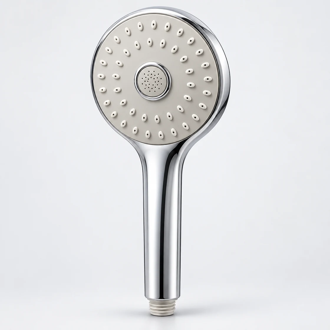 Round handheld shower head